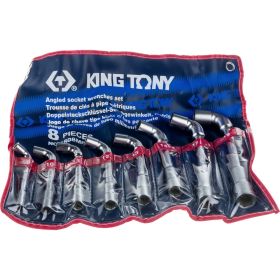 Набор торцевых L-образных ключей KING TONY 8-19 мм 1808MR (артикул 15508970) – фото 1