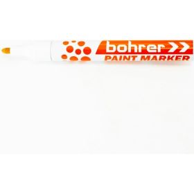 Маркер-краска BOHRER 2-4 мм, белый, круглый, нитро-основа, 12 шт .41333412 (артикул 24955449) – фото 3