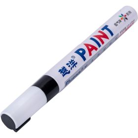 Маркер-краска Flysea по металлу Paint Marker FS-110 с наконечником (2-4 мм), черный FS-110-black (артикул 23032701) – фото 4