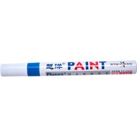 Маркер-краска Flysea по металлу Paint Marker FS-110 с наконечником (2-4 мм), синий FS-110-blue (артикул 23032713) – фото 2