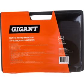 Набор инструментов Gigant 119 предметов GAS 119 (артикул 19592124) – фото 2