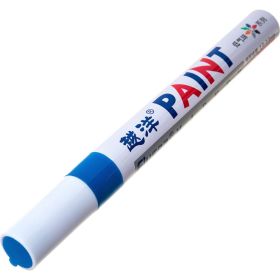 Маркер-краска Flysea по металлу Paint Marker FS-110 с наконечником (2-4 мм), синий FS-110-blue (артикул 23032713) – фото 6