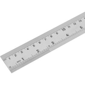 Стальная линейка DELI dl8050y 500 мм, нержавеющая сталь 104499 (артикул 23753391) – фото 3