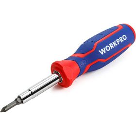 Отвертка 6 в 1 WORKPRO WP221046 (артикул 23306613) – фото 1