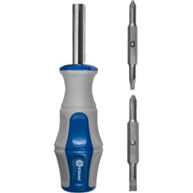 Отверточная рукоятка Ultra Grip с набором двусторонних бит КОБАЛЬТ 646-645 (артикул 15536639) – фото 5
