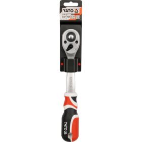 Трещотка с изогнутой ручкой YATO 3/8" YT-0731 (артикул 15744668) – фото 2