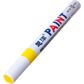 Маркер-краска Flysea по металлу Paint Marker FS-110 с наконечником (2-4 мм), желтый FS-110-yellow (артикул 23032719) – фото 3