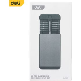 Набор прецизионных отверток DELI DL3525 25 предметов 98387 (артикул 23397627) – фото 3
