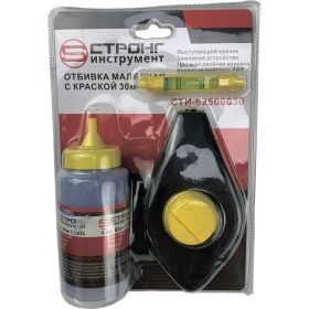Отбивочный шнур с краской Strong 30 м СТИ-62500030 (артикул 17863135) – фото 1