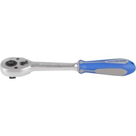 Флажковая трещотка с кнопкой 1/2"", 250мм, 32 зубца KING TONY 4771-10GR (артикул 15507364) – фото 1