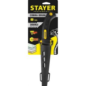 Выкружная мини-ножовка по гипсокартону STAYER Cobra Double-8 150 мм 2-15170_z01 (артикул 16462755) – фото 4