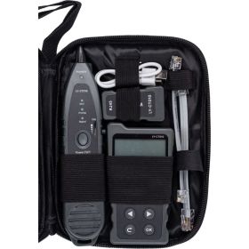 Сетевой тестер кабеля 5Bites UTP/FTP/STP RJ45, TEL RJ11/12, POE, рефлектометр TDR LY-CT010 (артикул 20435260) – фото 7