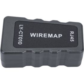Сетевой тестер кабеля 5Bites UTP/FTP/STP RJ45, TEL RJ11/12, POE, рефлектометр TDR LY-CT010 (артикул 20435260) – фото 15