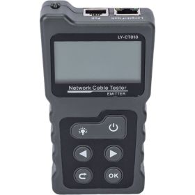 Сетевой тестер кабеля 5Bites UTP/FTP/STP RJ45, TEL RJ11/12, POE, рефлектометр TDR LY-CT010 (артикул 20435260) – фото 13