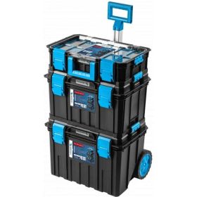 Набор ящиков для инструментов 4 в 1 HOEGERT TECHNIK 530x355x825 мм HT7G500 (артикул 27768930) – фото 1