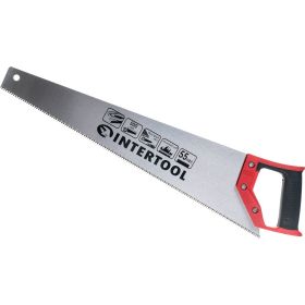 Ножовка по дереву INTERTOOL с каленым зубом 500 мм, 55 HRC HT-3103 (артикул 20216560) – фото 1