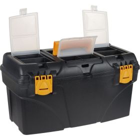 Ящик пластиковый для инструмента 16" (410х215х197 мм) FIT 65562 (артикул 15100876) – фото 2
