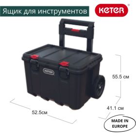 Ящик для инструментов KETER Stacks System Cart Pack N 17210777 (артикул 25131075) – фото 7