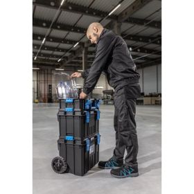 Набор ящиков для инструментов 4 в 1 HOEGERT TECHNIK 530x355x825 мм HT7G500 (артикул 27768930) – фото 8