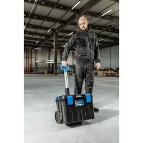Ящик для инструментов на колесах HOEGERT TECHNIK 530x355x390 мм HT7G501 (артикул 27768972) – фото 7