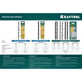 Ручной лобзик KRAFTOOL Aligator 130x300 mm 15260 (артикул 18364681) – фото 2