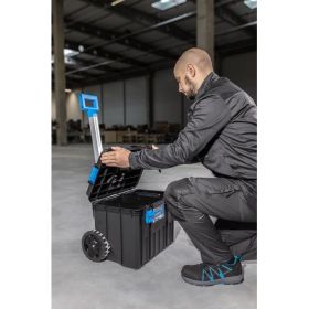 Ящик для инструментов на колесах HOEGERT TECHNIK 530x355x390 мм HT7G501 (артикул 27768972) – фото 4