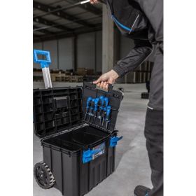 Ящик для инструментов на колесах HOEGERT TECHNIK 530x355x390 мм HT7G501 (артикул 27768972) – фото 3