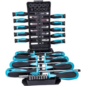Набор отверток и головок Smartbuy 44 предмета, SL, PH, TORX, головки, магнит, CR-V SBT-SCN-44P1 (артикул 16775107) – фото 10