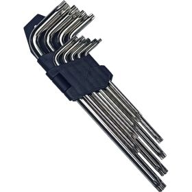 Набор средних ключей vertextools № 2 Torx 9 предметов 1631-02 (артикул 23240895) – фото 1