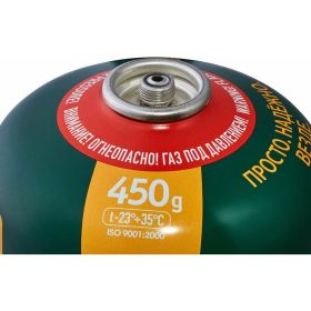 Газовый баллон TOURIST STANDARD резьбовой TBR-450 (артикул 15640127) – фото 2