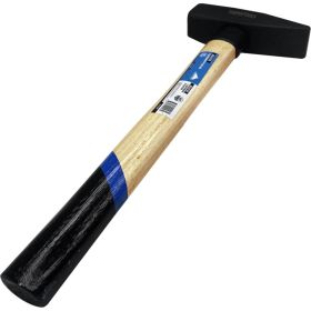 Слесарный молоток vertextools 600 г, квадратный боек, деревянная рукоятка 10-15-600 (артикул 24404409) – фото 3