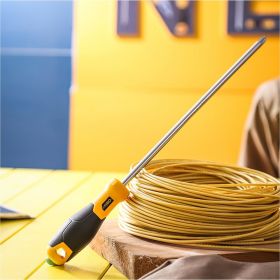 Крестовая отвертка DELI DL638250 PH3x250мм (магнит, TPR+PP ручка) 98373 (артикул 23397057) – фото 4