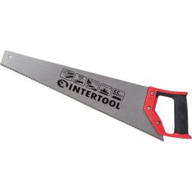 Ножовка по дереву INTERTOOL с каленым зубом 450 мм, 55 HRC HT-3102 (артикул 20216590) – фото 2