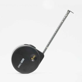 Рулетка DELI Home Series Black HT8519 5 м, 19 мм, эксклюзивный дизайн, корпус высококачественный Софт-тач пластик 104619 (артикул 23753793) – фото 8