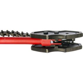 Двуконцевой двусторонний цепной трубный ключ REKON до 10" 029010 (артикул 15603868) – фото 2