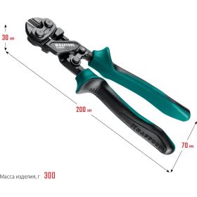 Компактный цельнокованый болторез KRAFTOOL X-Bolt 200 мм 23283 (артикул 22931877) – фото 3