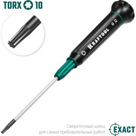 Отвертка для точных работ Kraftool Precision TX10, 25684-10 (артикул 16445357) – фото 7