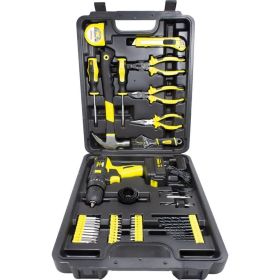 Набор инструмента WMC TOOLS 57 предметов, с аккумуляторным шуруповертом WMC-1057 (артикул 27098900) – фото 1