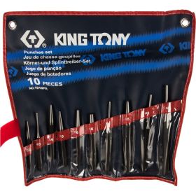 Набор выколоток, бородков, кернеров KING TONY 10 предметов 1010PR (артикул 15506020) – фото 3