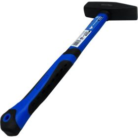 Слесарный молоток vertextools 100 г, фибергласовая обрезиненная рукоятка 10-20-100 (артикул 24404427) – фото 3
