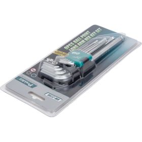 Набор ключей-шестигранников 9шт. ProsKit HW-229B аналог HW-129B/8PK-029B шарик С00035476 (артикул 16162199) – фото 3