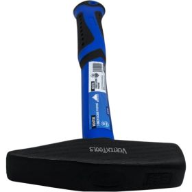 Слесарный молоток vertextools 100 г, фибергласовая обрезиненная рукоятка 10-20-100 (артикул 24404427) – фото 2
