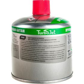 Газовый баллон Turbojet ПРОПАН-БУТАН 500 г, резьба 7/16 TJ800PB (артикул 18809544) – фото 4
