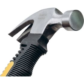 Молоток-гвоздодер DELI DL441008 укороченный, 250 г, 160 мм, эргономичная прорезиненная рукоять 114785 (артикул 26146175) – фото 2