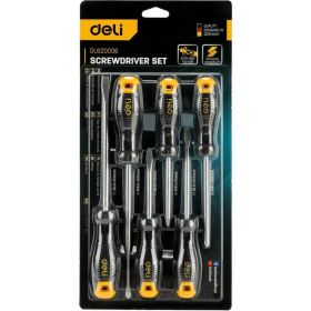 Набор отверток DELI dl620006 SL5x75, SL5x100, SL6x150, PH1x75, PH1x100, PH2x150, 6 шт. 104547 (артикул 23753217) – фото 4