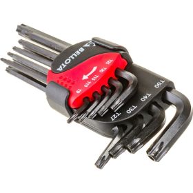 Набор Bellota из 9 ключей Torx с воронением 64599TIP (артикул 16450503) – фото 5