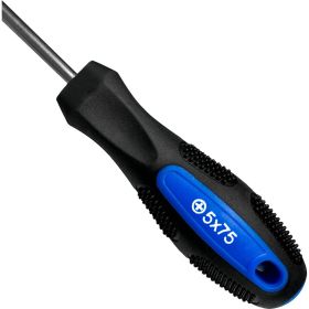 Крестовая отвертка vertextools PH1, 5x75 0050-5-75 (артикул 26177027) – фото 2