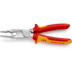 Электромонтажные клещи Knipex VDE, 6-в-1, зачистка: 0.75 - 1.5 + 2.5 мм, L-200 мм, KN-1396200SB (артикул 17751862) – фото 6