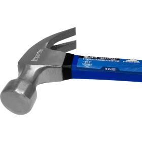 Молоток-гвоздодер vertextools 225 г, фибергласовая обрезиненная рукоятка 10-25-225 (артикул 26127551) – фото 4
