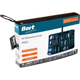 Набор ручного инструмента BORT BTK-37 93722388 (артикул 16932349) – фото 4